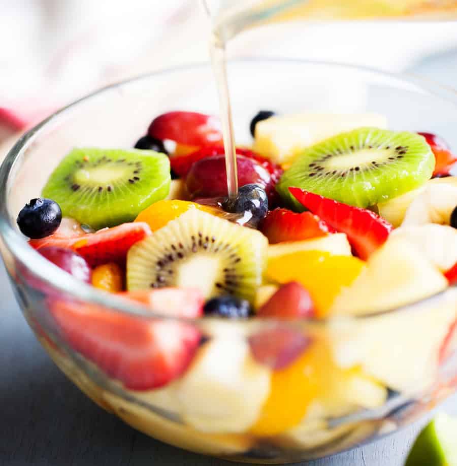 Rainbow Fruit Salad