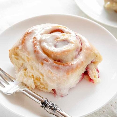 Raspberry Cream Cheese Rolls