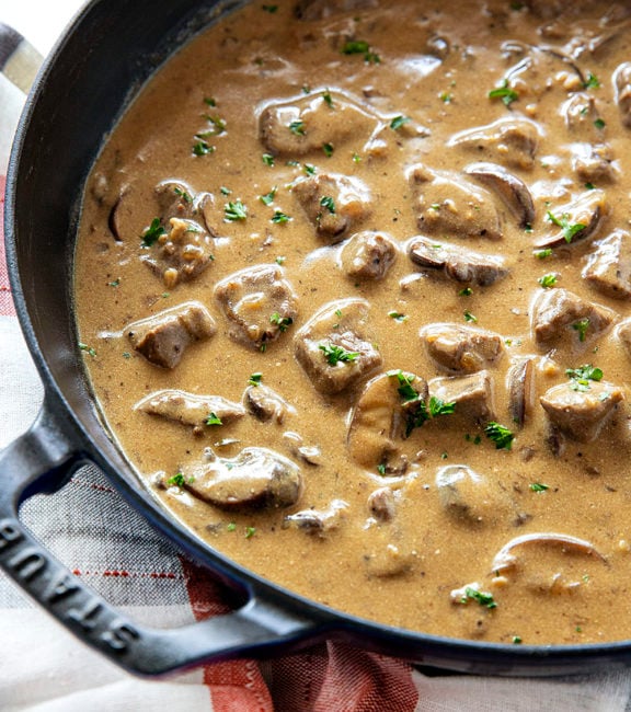 Beef Stroganoff - I Am Baker