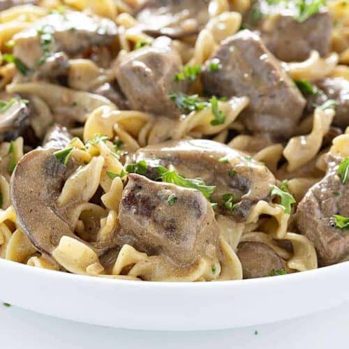 Beef Stroganoff - i am baker