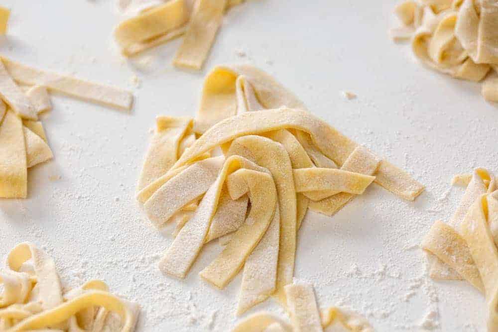 Homemade Egg Noodles VIDEO I Am Baker   Egg Noodles Image 