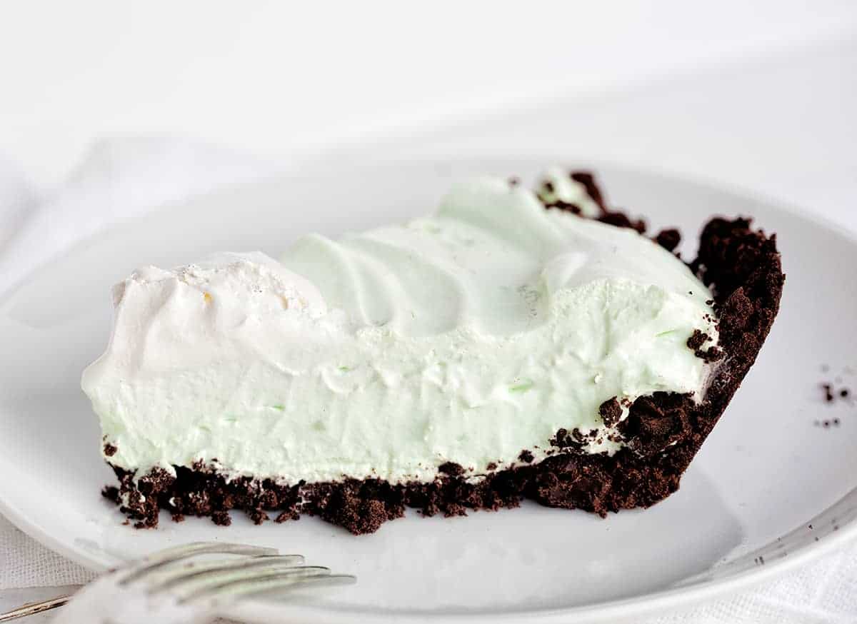 Peppermint Cream Pie