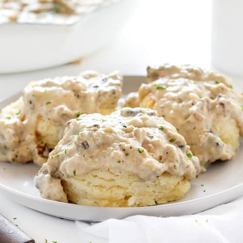 Biscuits and Gravy - i am baker