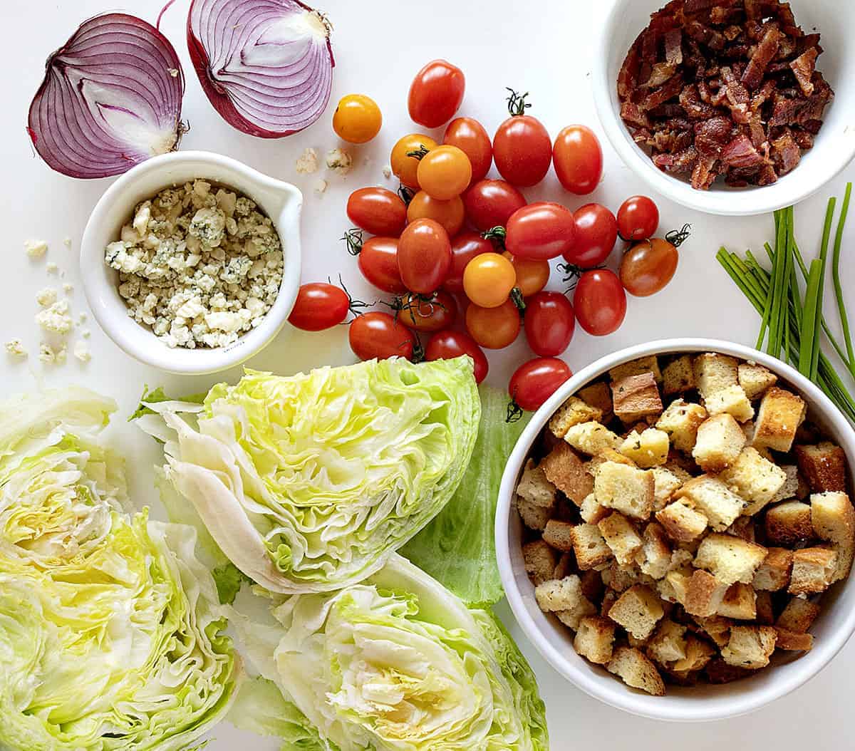 Ingredients for Wedge Salad