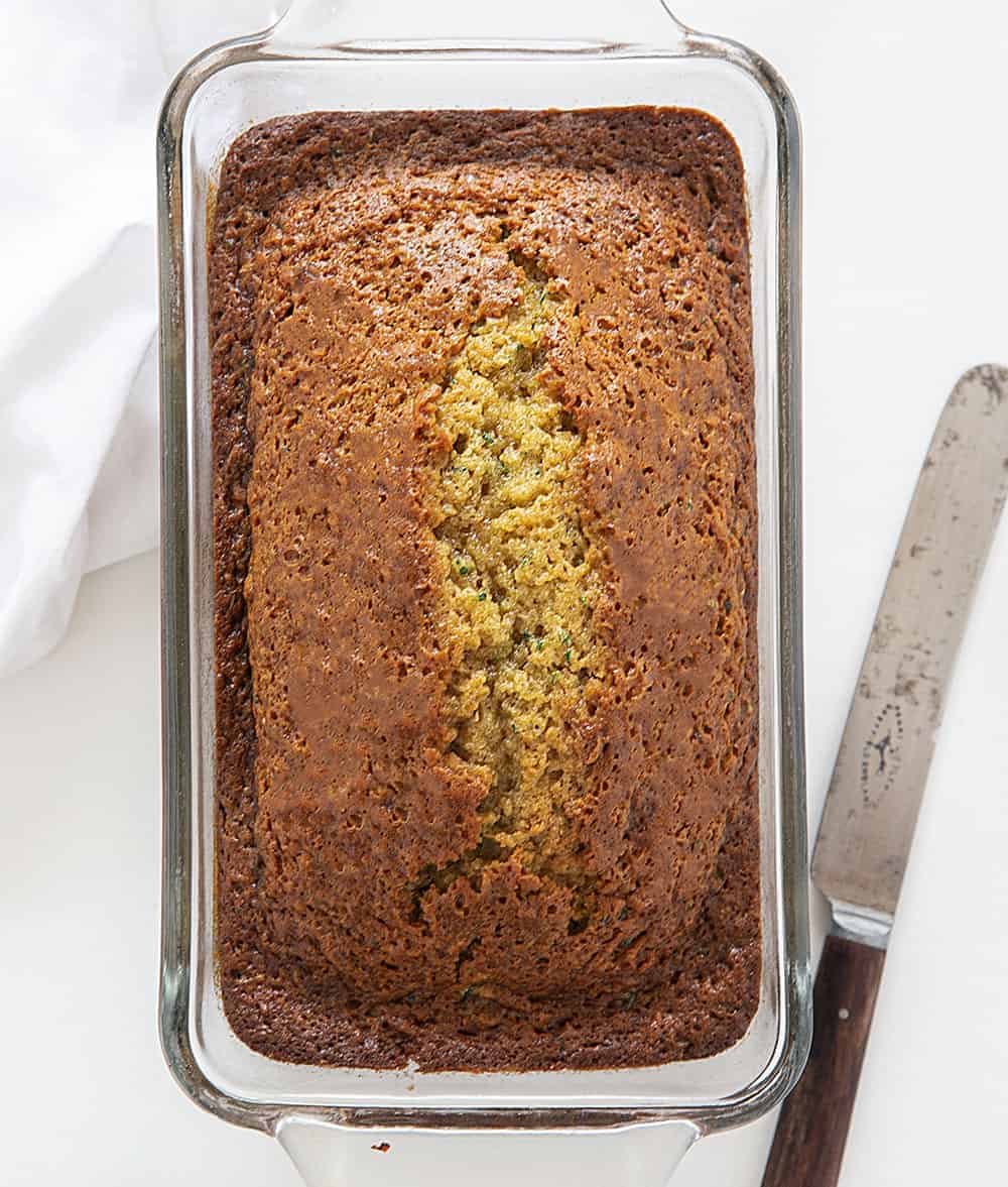 Loaf of The Best Zucchini Bread