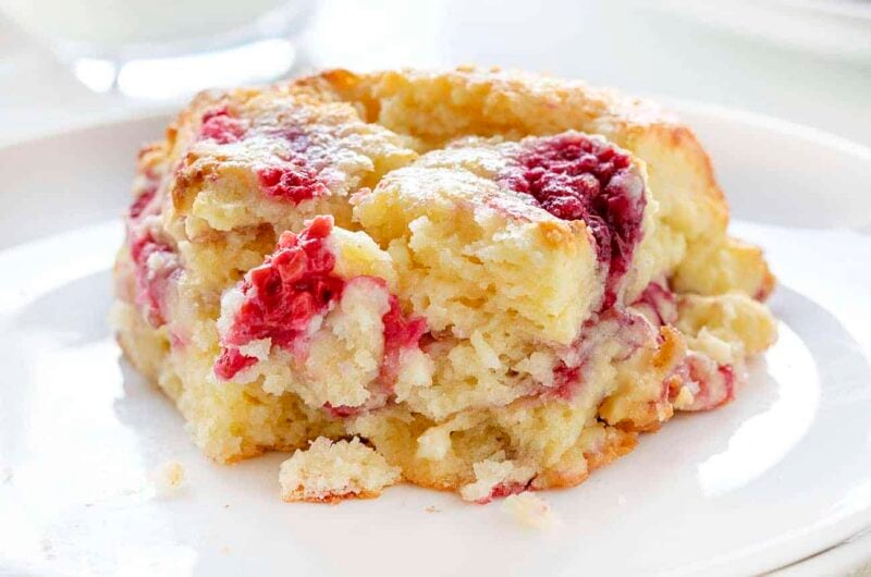 White Chocolate Raspberry Scones - i am baker