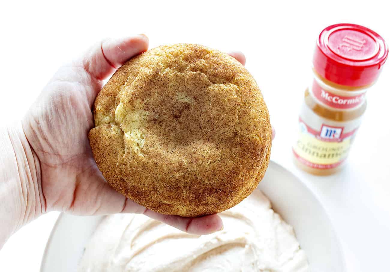 Giant Snickerdoodle Cookie