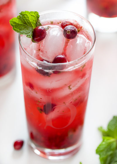 Cranberry Lime Mojito - i am baker