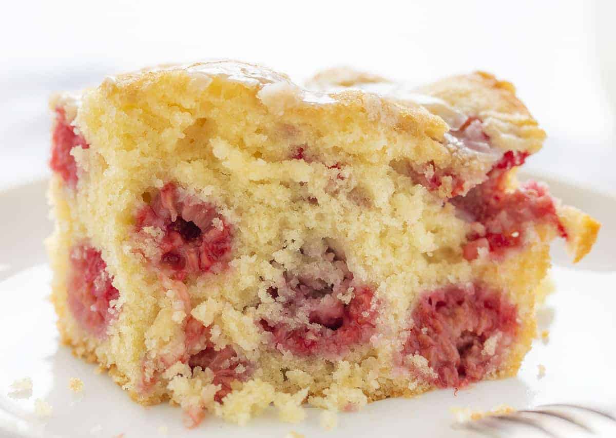 Raspberry Coffee Cake - i am baker