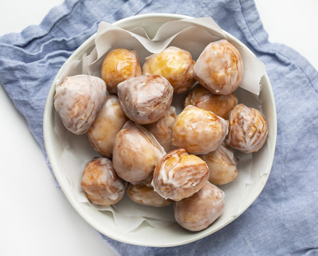 EASIEST EVER Glazed Donut Bites i am baker