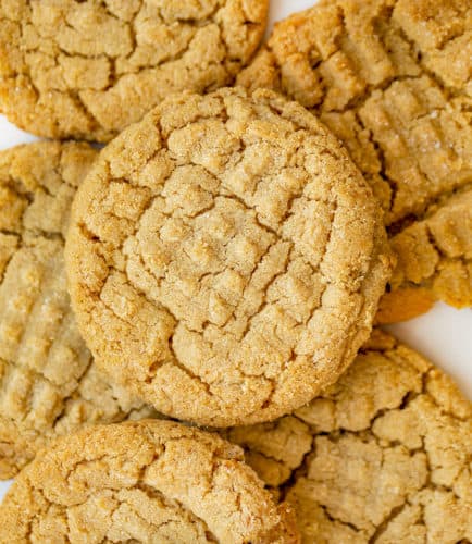 3 Ingredient Peanut Butter Cookies {VIDEO} - i am baker