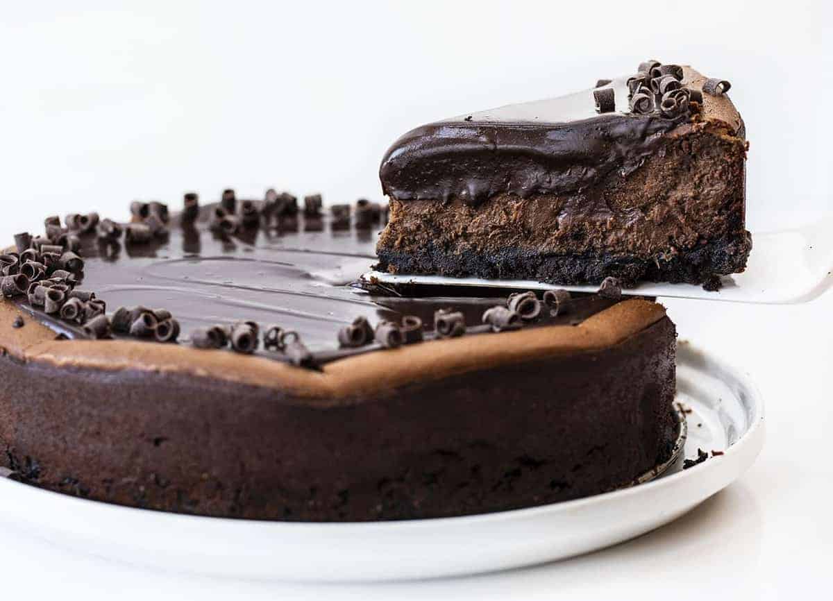 chocolate cheesecake