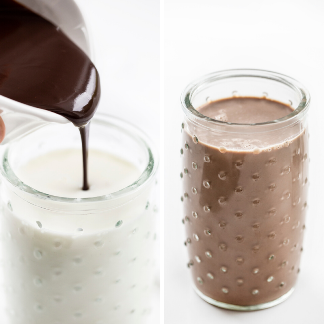 The BEST Homemade Chocolate Milk | i am baker