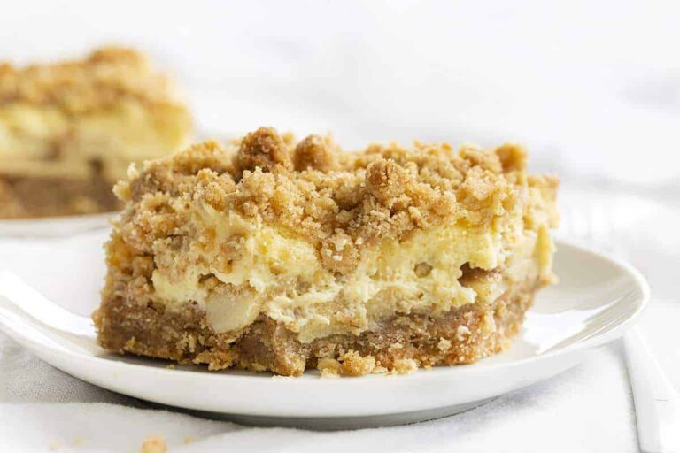 Apple Cream Cheese Bars i am baker