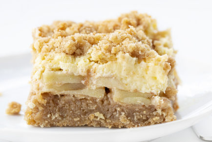 Apple Cream Cheese Bars - I Am Baker