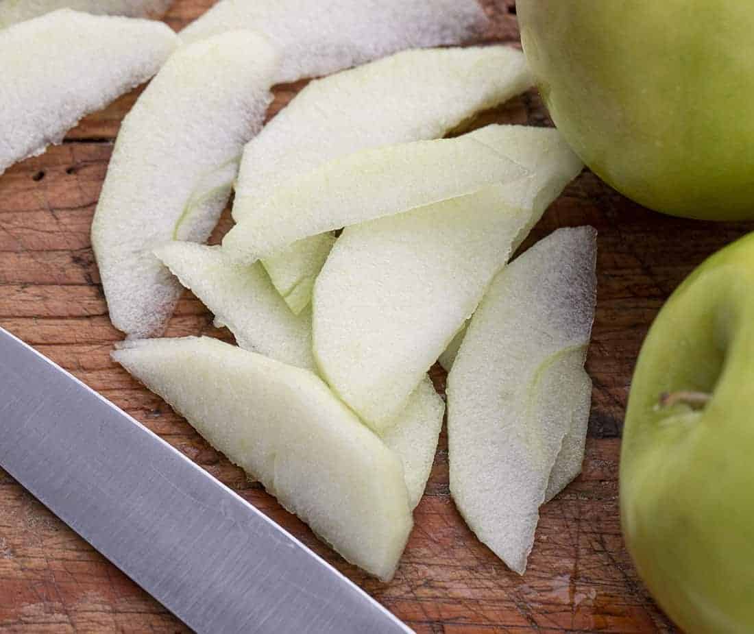Apple Slices for Apple Pie Filling