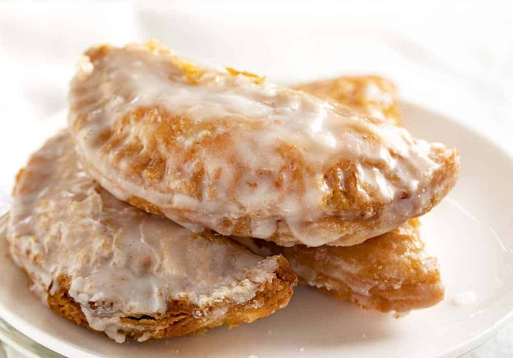 Apple Hand Pies on Plate