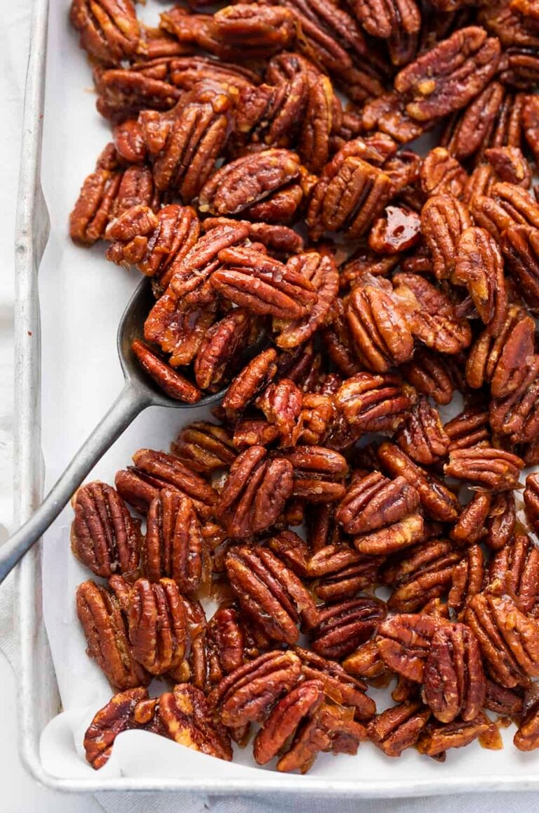Candied Pecans i am baker