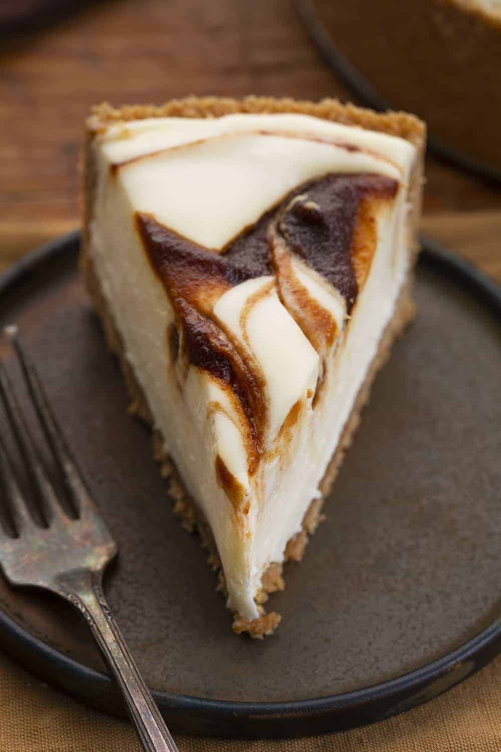 Apple Butter Cheesecake No Bake - i am baker