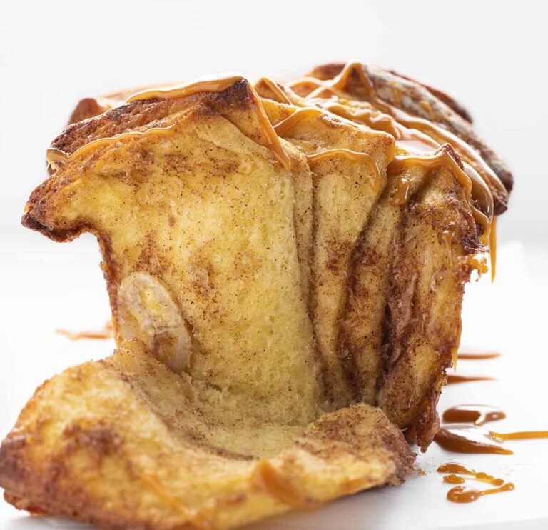 Bananas Foster PullApart Bread i am baker