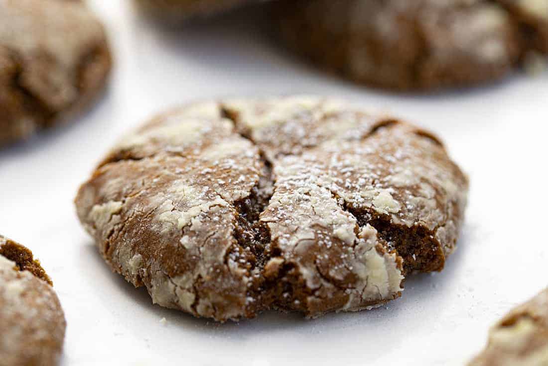 Soft Molasses Crinkle Cookies Recipe - Amanda Wilens