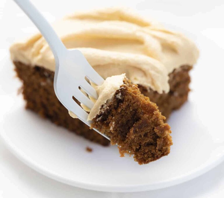 Gingerbread Cake with Salted Caramel Buttercream i am baker