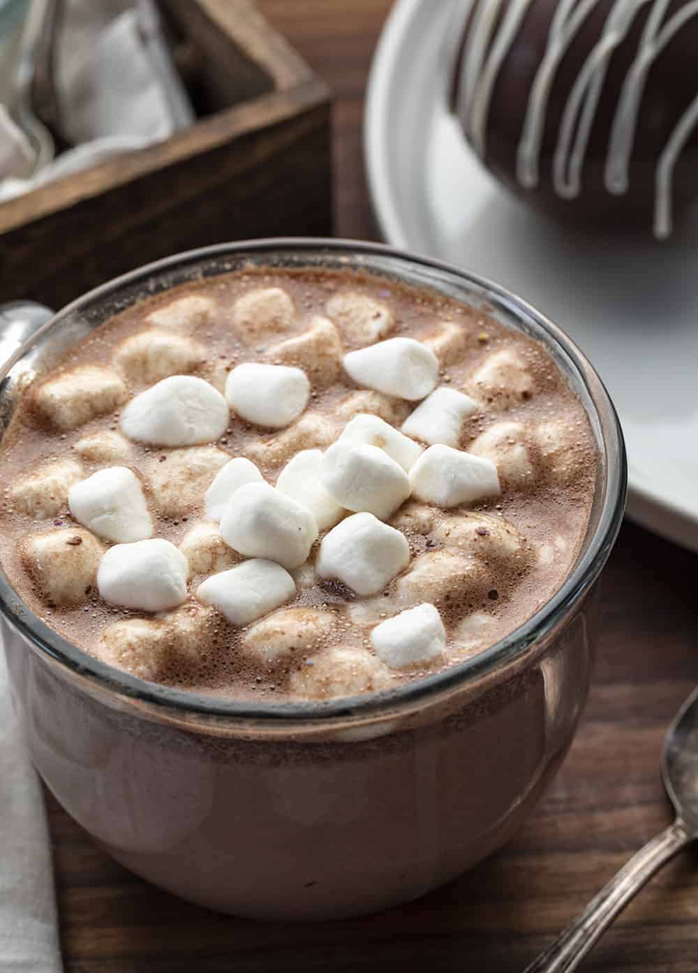 Cup of Hot Chocolate Using Hot Chocolate Bombs