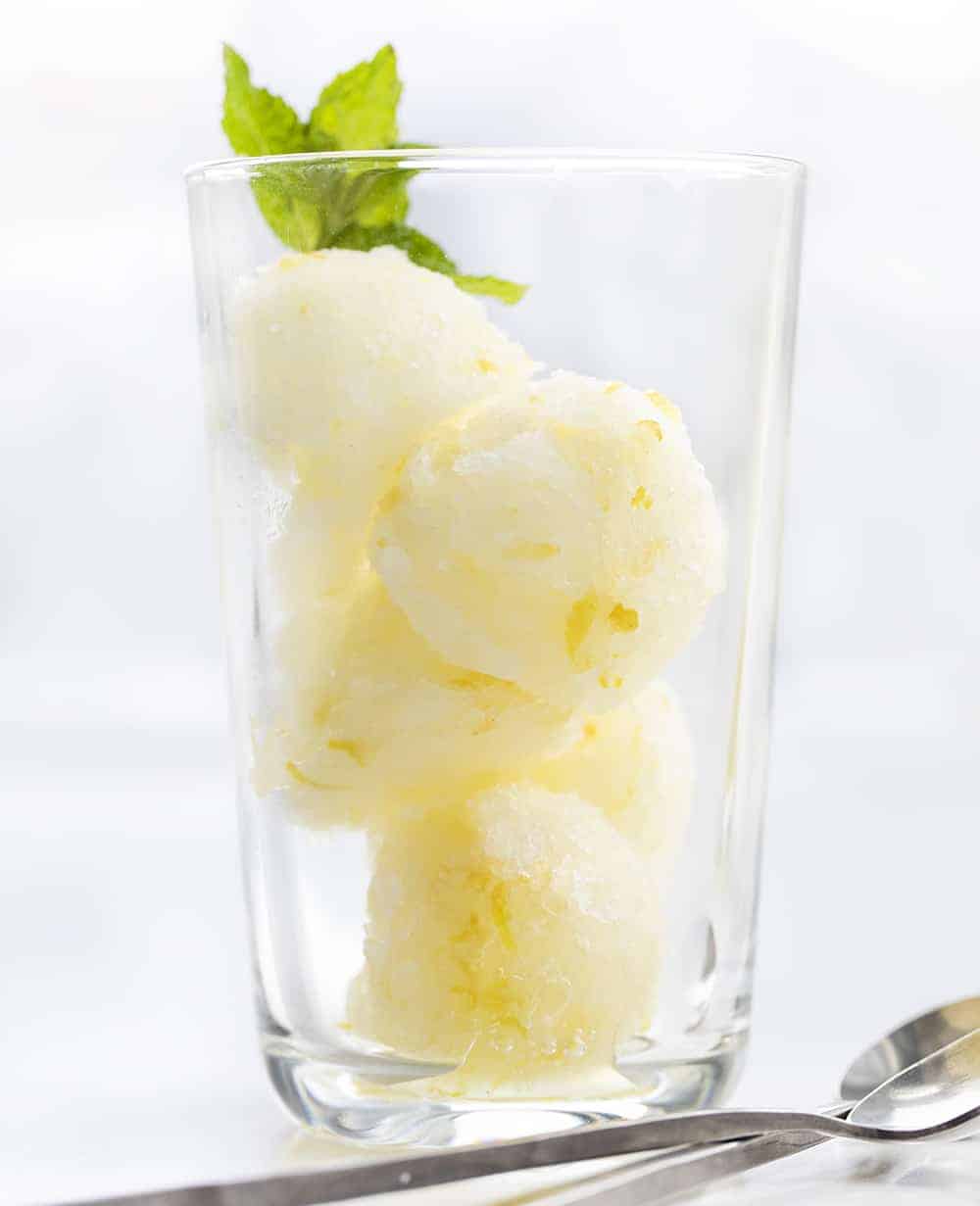 Lime sorbet best sale ice cream maker