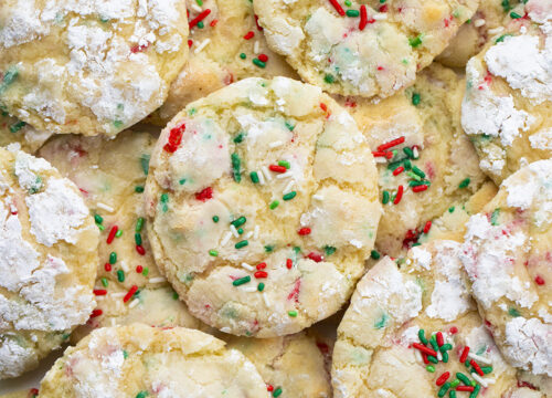 Christmas Ooey Gooey Butter Cookies I Am Baker