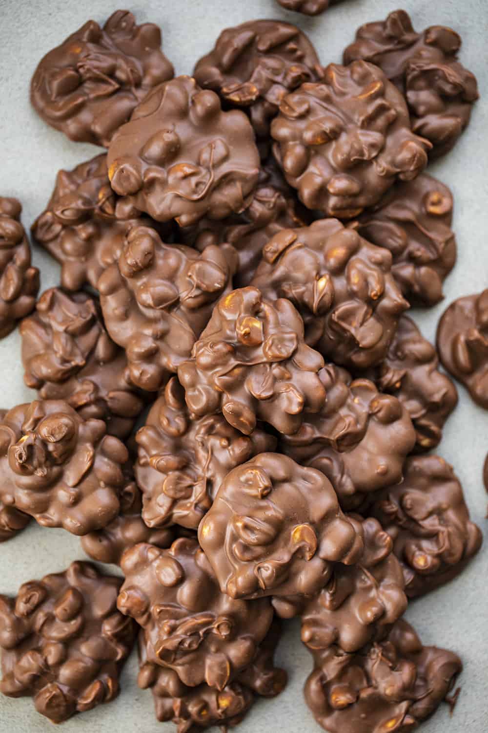 Chocolate Peanut Clusters - i am baker