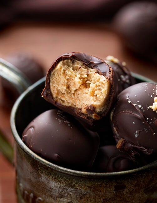 Peanut Butter Balls - I Am Baker