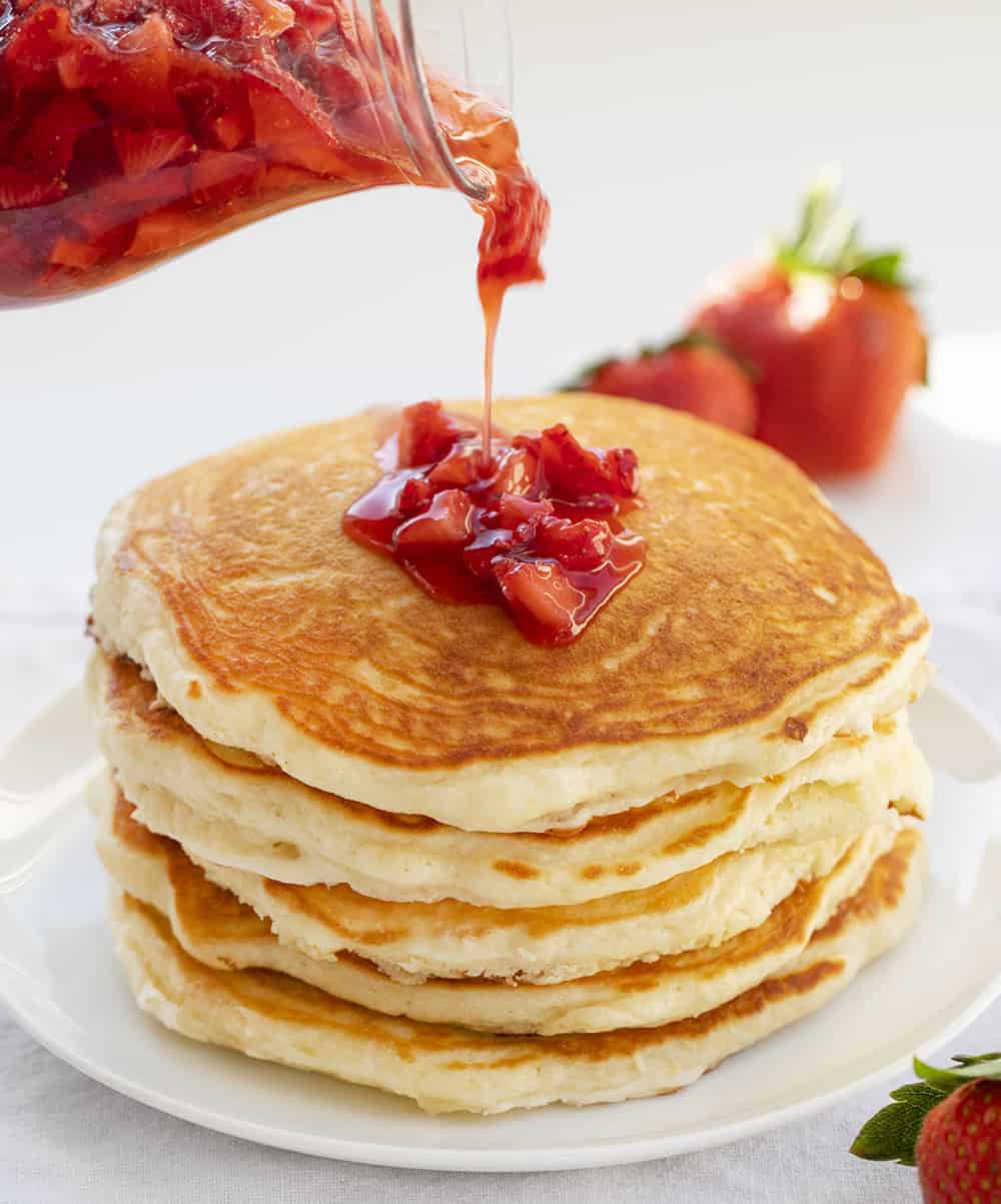 Almost-Famous Cheesecake Pancakes Recipe