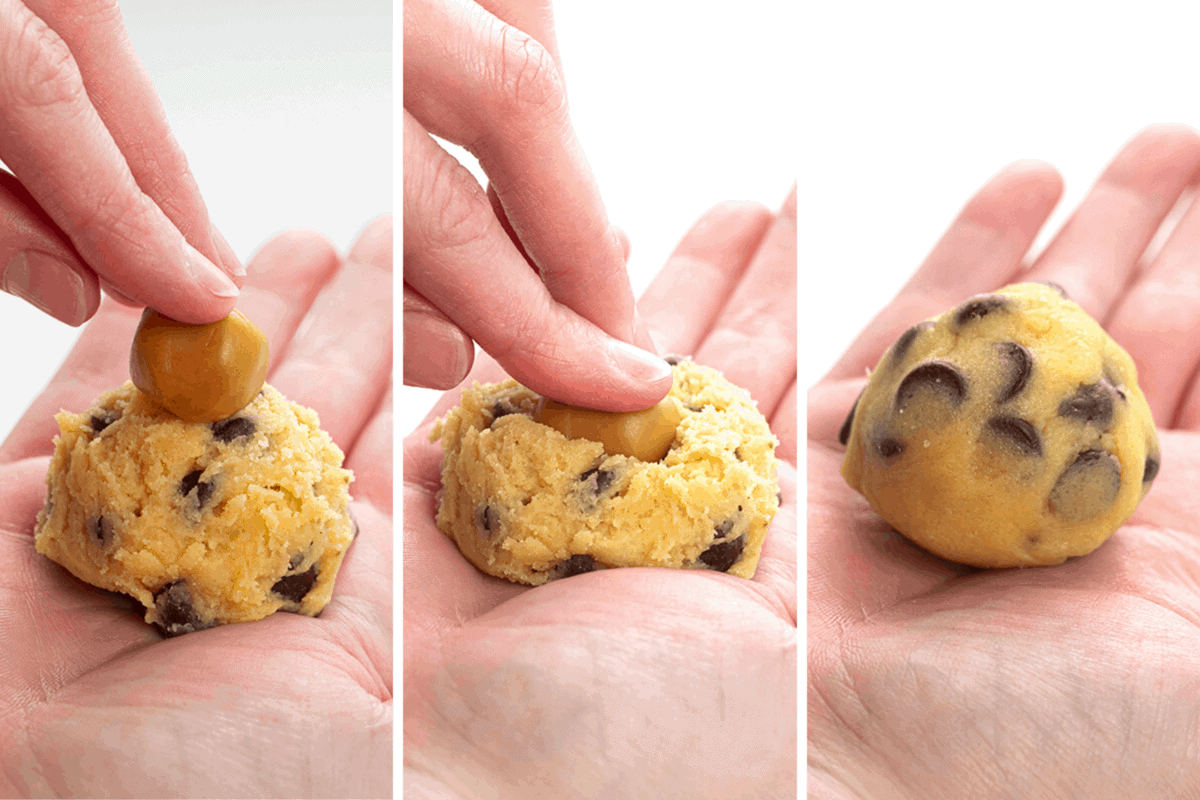 How to Make Salted Caramel Chocolate Chip Cookies
