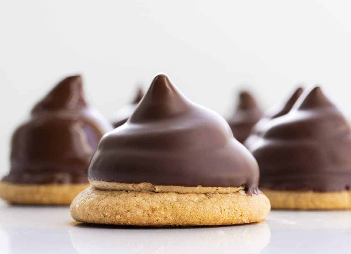 Peanut Butter Hi Hat Cookies