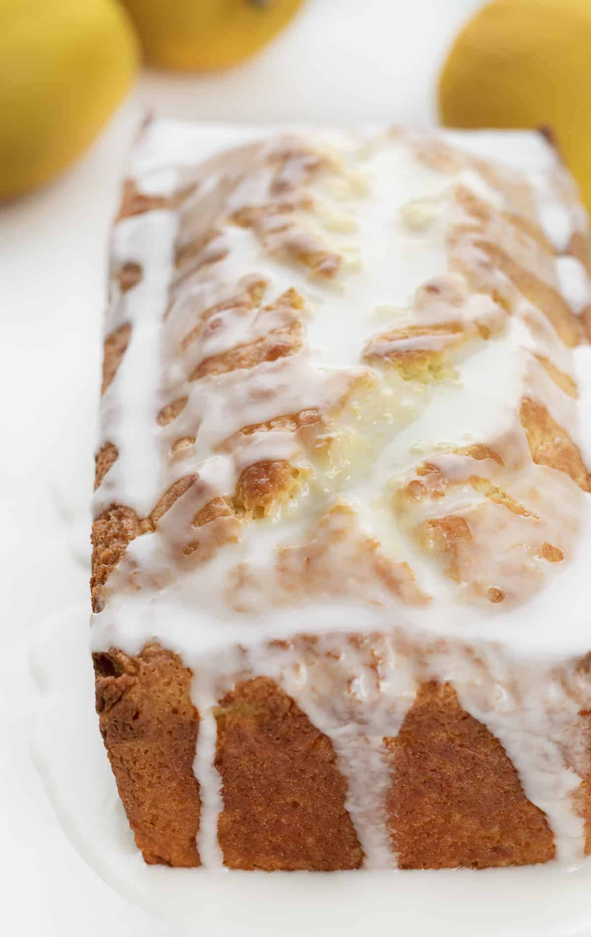 Lemon Loaf Recipe (Starbucks Copycat Lemon Loaf) with Lemon Glaze