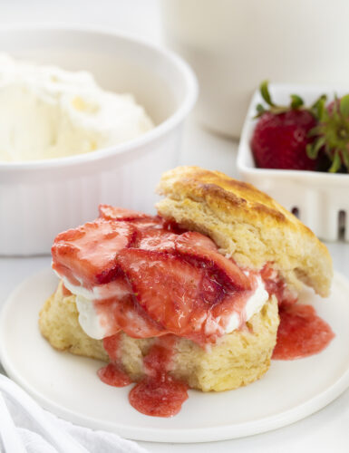 Strawberry Shortcake Recipe - i am baker