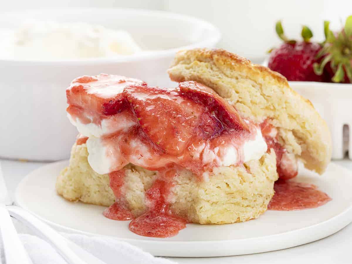 Strawberry Shortcake Recipe | i am baker
