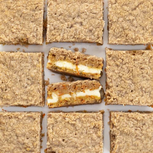 Carrot Cake Bars - i am baker