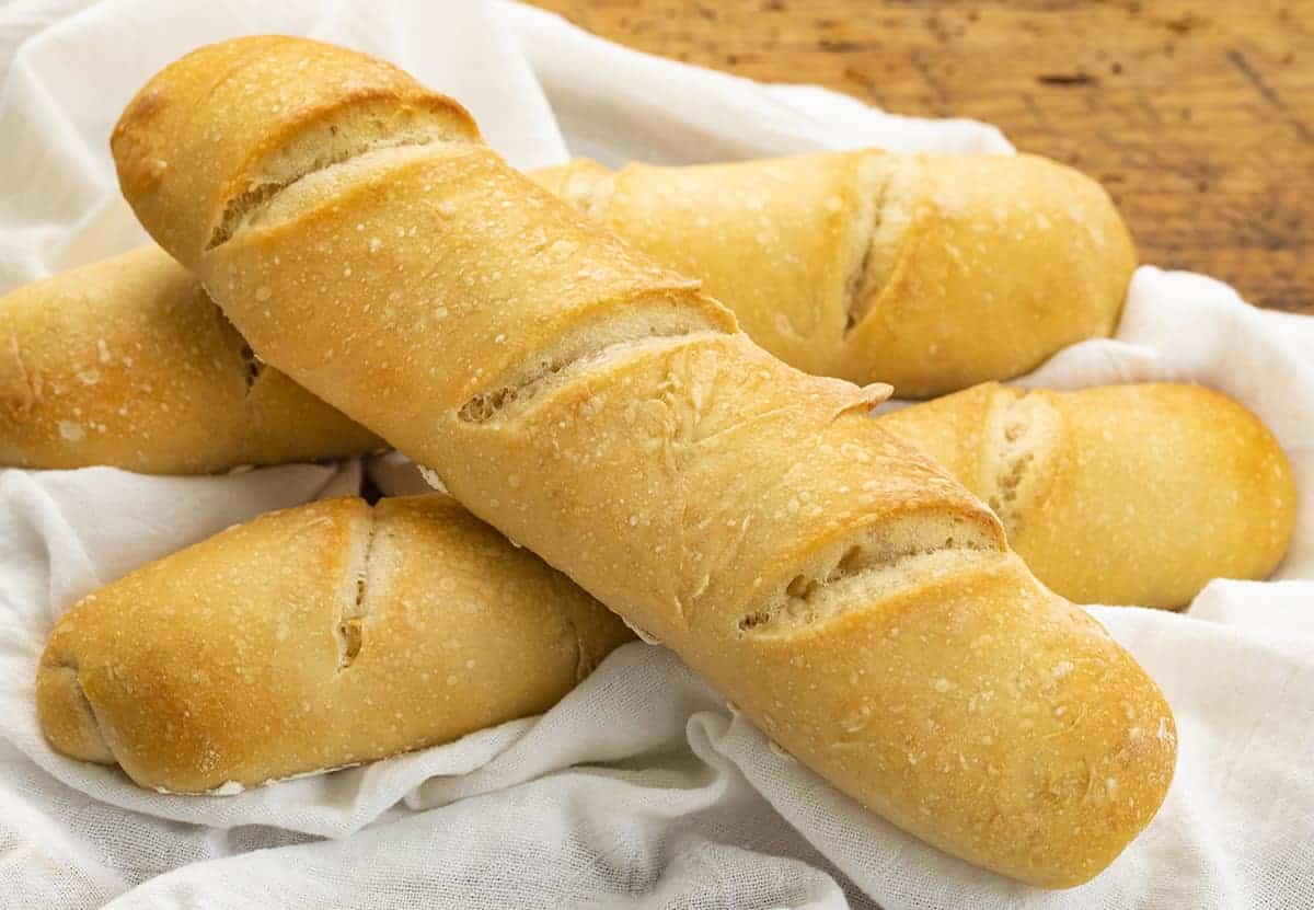 Homemade Mini Baguettes