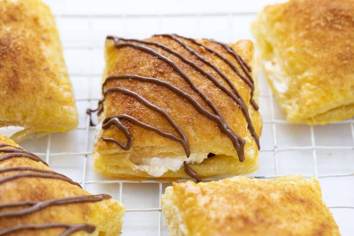 Various Ultimate Smores - Puff Pastry Smores