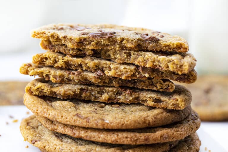 Browned Butter Toffee Cookies - i am baker