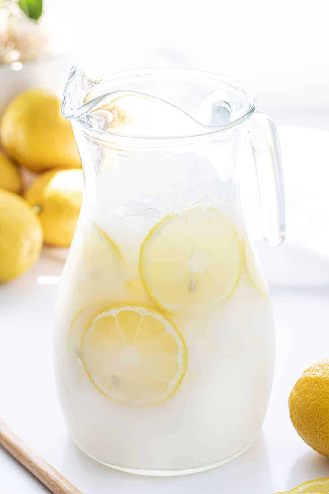 Lemonade from bottled outlet lemon juice