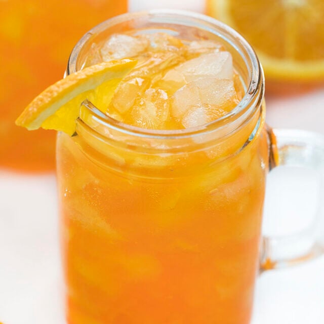 Orange Crush Cocktail - i am baker