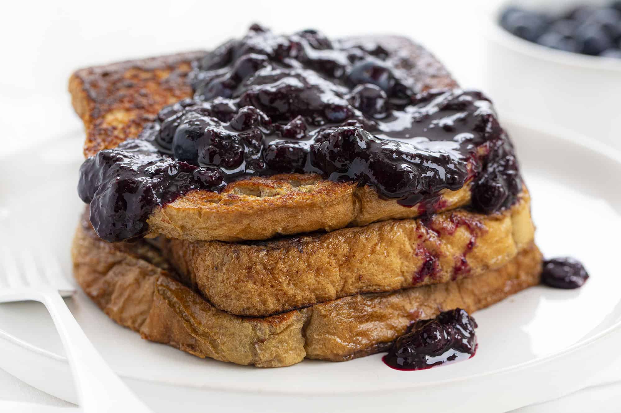 Blueberry French Toast i am baker