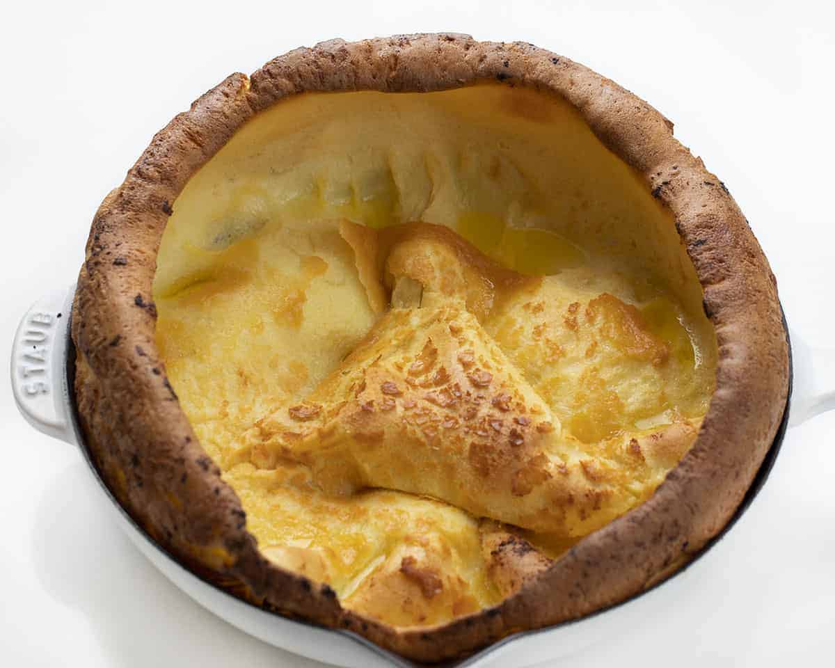 Dutch Baby Pancake Right Out of the Oven