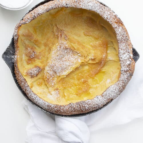 Dutch Baby (German Baked Pancake) • Curious Cuisiniere