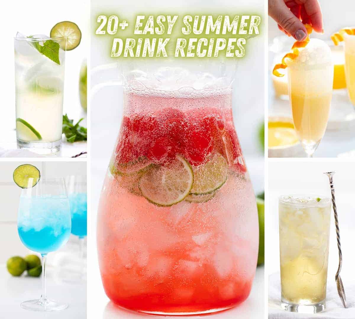 Summer Drink Recipes | i am baker