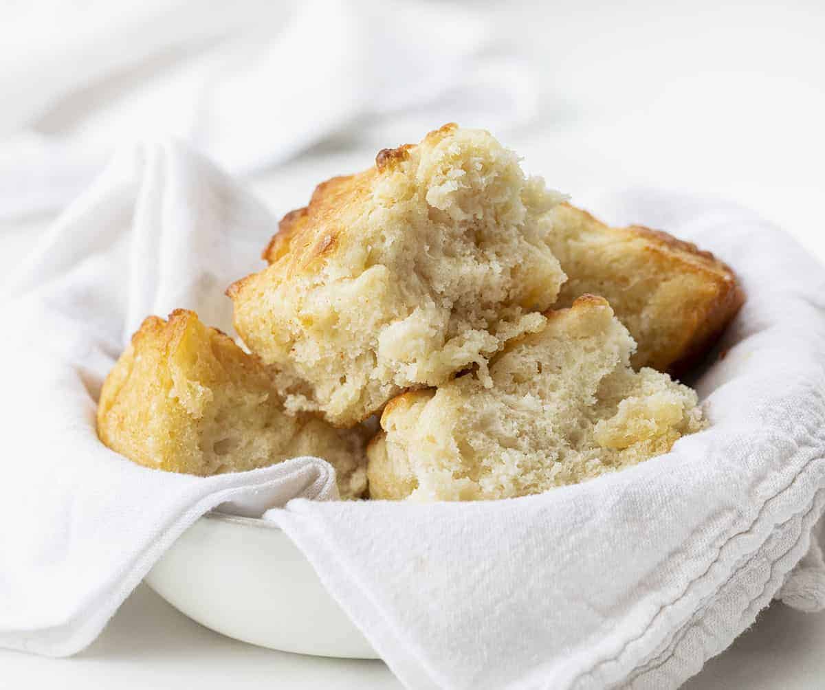 Cast Iron Buttermilk Biscuits - The Toasty Kitchen