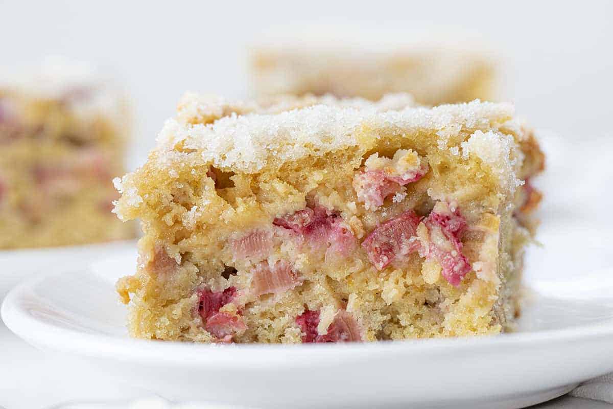 Rhubarb Cake | i am baker