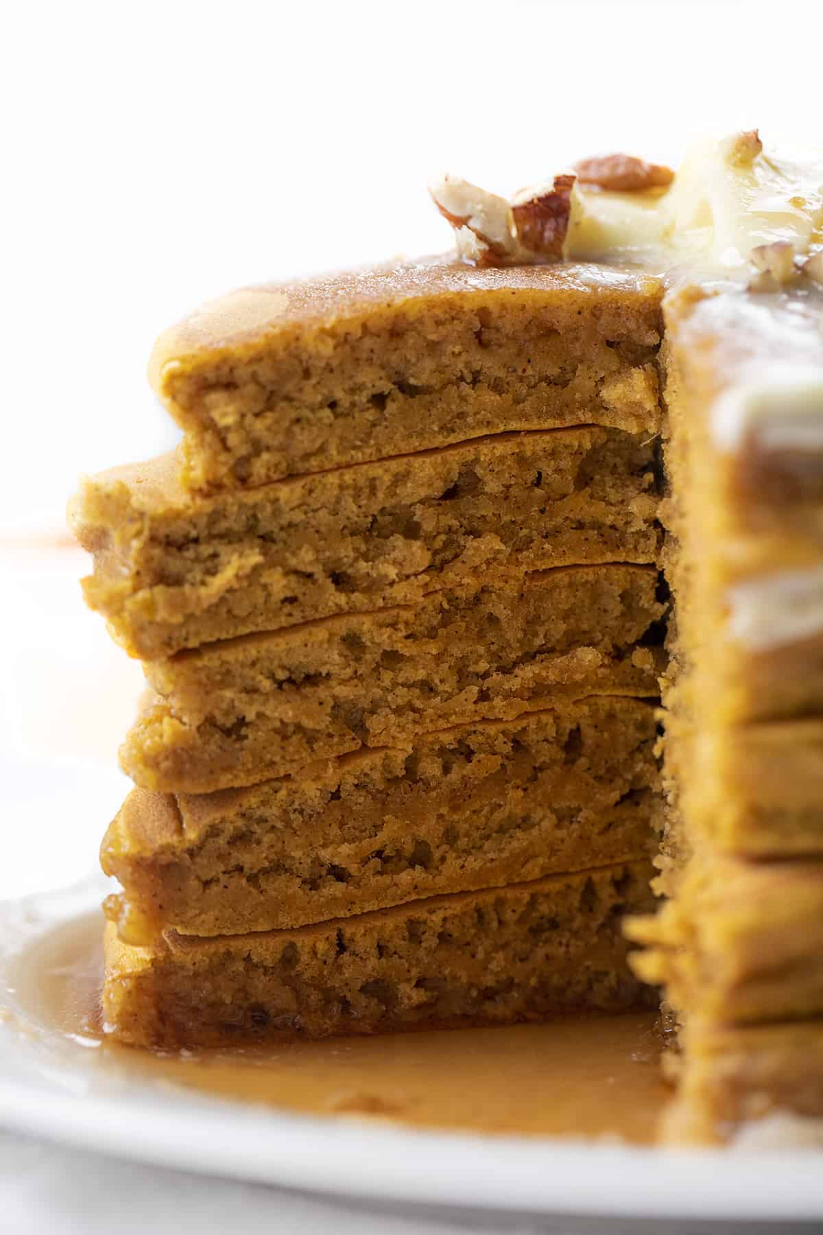 Stack of Pumpkin Pancake